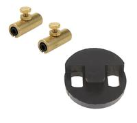 FarBoat 2Pcs Cello Wolf Tone Eliminator Suppressor Clip with Rubber Mute