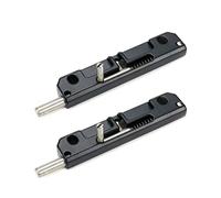FarBoat Black Spring Loaded Latch for Industrial Device Door Equipment Door