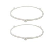 FarBoat Microwave Turntable Support 198mm/7.8inches OD Oven Rotating Roller Rotating Plate Tray Ring Accessories Parts Pack of 2 Pcs