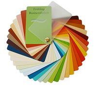 Farbpass Business Spring (Warm Spring) as Fan with 34 Type-Specific Colours for Colour Analysis, Colour Advice, 34 spring colours, Classic