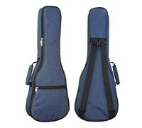 Farcaya Ukulele Case Bag Baritone 30 inches Soft Adjustable Dual Shoulder Straps Backpack Case with 0.39 inch Thick Sponge Padding Protective Waterproof Nylon (Blue)