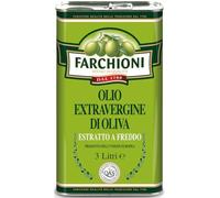 Farchioni - Extra Virgin Italian Olive Oil Tin Can (3 Litre) | Made in Italy | Vegan Friendly | Cold Pressed | Fruity Taste & Peppery Aftertaste | Low Acidity | Highly Versatile Ingredient