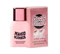 Fard À Joues Liquide - 35 ml Blush Changeant Effet Bonne Mine Illuminator Longue Tenue Waterproof Maquillage Natural Pour Quotidien Femmes Filles