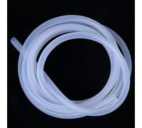 FarDeer Flexible Silicone Rubber Tube, 12mm ID x OD 16mm -Plastic Flexible Tube Pipe for Transfer Water Oil Air Hose Water Pipe for Pump Transfer Clear (1.5m)