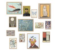 Fardes Maximalist Decor: Eclectic Wall Art for Bedroom
