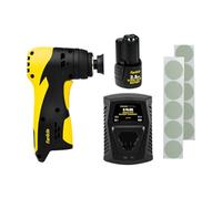 Farécla G Plus Denibber Tool Kit - Cordless 10.8V Mini Sander with 3mm Orbit, 31mm Backing Plate, Battery, Charger & 10 Abrasive Discs - for Smart Repair