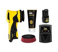 Farécla G Plus Rotary Mini Polisher Kit GPT025- Cordless 10.8V Rotary Tool with 74mm Plate, Battery, Charger, G Mop Pad & G360 Compound