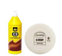 FARECLA G3 Advanced Liquid Compound 500ml 0.5l ltr Litre Bottle Car Abrasive Compound to remove light Scratches/Swirls older paint work to true colour GMC606 6" GMop Wet Use Compounding Foam
