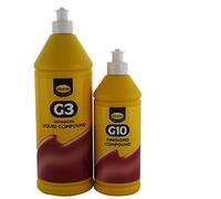 FARECLA G3 & G10 Set G3 1 Litre Advanced Compound Liquid G10 500ml Finishing Compound To Restore dull Vehicle Paint work and remove Scratches/Swirls from Vehicle Paint Works