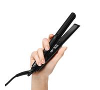 Farery Mini Hair Straightener for Short Hair, Tourmaline Ceramic Compact Small Straighteners, Travel Mini Straighteners with Pouch, Auto Shut Off, Dual Voltage with Adjustable Temp
