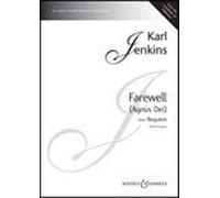 Farewell (Agnus Dei): extrait du "Requiem". mixed choir (SMezATB) and piano. Partition de chœur.
