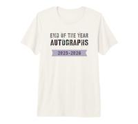 Farewell END of Year School Last Day 2026 Batch Autographs Premium T-Shirt