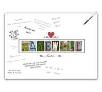 Farewell Party Decoration Supplies - Creative Farewell Poster or Guest Book Alternative. A3 Wall Decor Art Card. Party Gift Signing Board for Friend. Gift for Men or Women