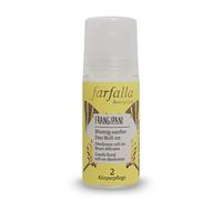farfalla Frangipani Floral Roll-On Deodorant, 50 ml, Natural, Aluminium-free, Alcohol-free