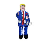 Farfel's Farm and Rescue - Very Stable Genius Trump Dog Squeaker Toy for Large and Small Dogs of any Political Persuasion