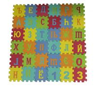 Farfi 90cm Russian Arabic Alphabet Kids Carpet Foam Eva Shaggy Puzzle Crawling Mat