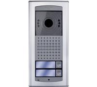 Farfisa IPV12AGLS IP/LAN SIP Video Door Station with Two Bell Buttons, 4 W, 12 V, lightgrey