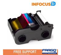 Fargo 45100 / 045100 YMCKO Full Colour Ink Ribbon 250 Prints for DTC4000 4250e