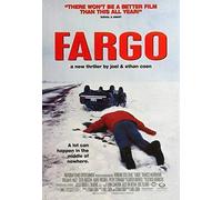 FARGO Coen Brothers Retro Movie Poster Various Sizes (A3 Size 29 x 42 cms)