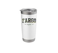 Fargo Design College North Dakota Camouflage Stainless Steel Insulated Tumbler