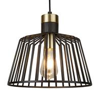 Fargo Large Caged Pendant Light black