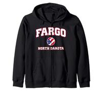 Fargo North Dakota (ND) Zip Hoodie