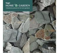 Fargro Home and Garden Fargro™ Home And Garden Decorative Green Slate Chippings Medium 40mm, Approx 20Kg Bag