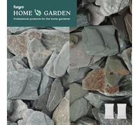 Fargro Home and Garden Fargro™ Home And Garden Green Slate Chippings 40mm - 2 X 20Kg Decorative Garden Slate Bags For Feature Landscaping
