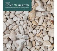 Fargro Home and Garden Fargro™ Home And Garden Medium Decorative Buff Cotswold Chippings 13mm-20mm, Approx 20Kg Bag