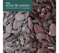 Fargro Home and Garden Fargro™ Home And Garden Medium Decorative Plum Slate Chippings 20mm, Approx 20Kg Bag