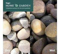 Fargro Home and Garden Fargro™ Home And Garden Scottish Beach Large Decorative Cobbles 50-75mm, Approx 20Kgs