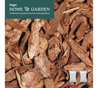Fargro Home and Garden Fargro Melcourt™ Pack Of 2 - Bark Nuggets™ Premium Pine Bark Large Chips 15-65mm, 60L Bags