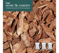 Fargro Home and Garden Fargro Melcourt™ Pack Of 3 - Bark Nuggets™ Premium Pine Bark Large Chips 15-65mm, (3 X 60L Bags)