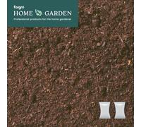 Fargro Home and Garden Fargro Melcourt Sylvagrow™ Blended Organic Matter Farmyard Manure, Peat-Free Soil Improver & Compost Enricher (2 X 50L Bags)