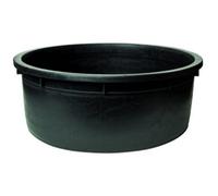 Fargro Home and Garden Fhg Aquatic - Large Low Squat Black Plastic Aquatic Pot, D96 H43Cm - 240 Litres