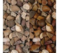 Fargro Home and Garden Pea Gravel, 20mm Natural Brown Stones, 20kg, Multi-Purpose for Paths and Driveways