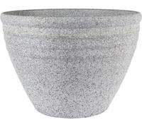 Fargro Home and Garden Pebbledash Planter 40.5cm - Speckled Grey Effect