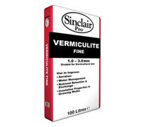 Fargro™ Sinclair Vermiculite Fine 1-3mm Size - Natural Soil Conditioner For Improved Drainage & Moisture Control (100L Bag)