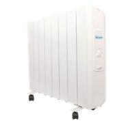 Farho ECORU08 Eco R Ultra 08 elements 1330W Low Consumption Radiator, Analogue and Portable
