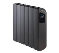 Farho VICANW06 VICTORIA ANTHRACITE-06 elements 1000W Low Consumption Smart Wi-Fi Radiator Anthracite Grey with Black Screen