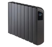Farho VICANW08 VICTORIA ANTHRACITE-08 elements 1330W Low Consumption Smart Wi-Fi Radiator Anthracite Grey with Black Screen