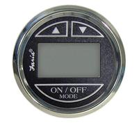 Faria 13751 Chesapeake Black Depth Sounder with In-Hull Transducer
