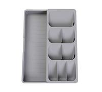 Faridabio Silverware Organizer Storage Tray,Cutlery Expandable Organizer for Kitchen Drawer Holding Flatware Spoons Forks
