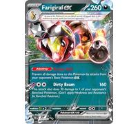 Farigiraf ex 108/162 Double Rare Pokemon Card | Temporal Forces Set | Scarlet & Violet Series | Titan Authenticated