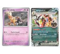 Farigiraf ex 108/162 Pokemon Temporal Forces - 2 Card Set - Double Rare