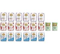 Farina Molino Caputo Nuvola Classica Cuoco Soft Wheat Flour Pizza Flour (18 x 1 kg) + 2 Caputo Lievito Yeast 100 g