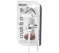 Faringdon 5cm Metal Garlic Press With Cherry Destoner