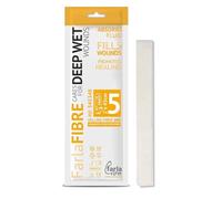 FarlaFIBRE Gelling Fibre Dressing 2 x 45cm, 15 Pcs - Highly Absorbent Dressing for Wet Wounds, Rapid Gel Action - Single-Piece Removal, Eco-Friendly, Multi Layered Adhesive Wound Dressing