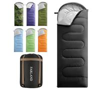 FARLAND Rectangular Sleeping Bag 0 Degree centigrade 20 Degree F,Cold Weather 4 Season for Adults, Youth, Kids, Unisex for Camping, Hiking, Waterproof, Traveling, Backpacking and Outdoors