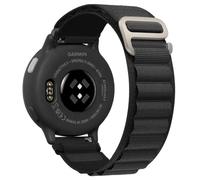 Farluya 20mm Nylon Bands Compatible with Garmin Vivoactive 5 Watch Band/Vivoactive 6/3/3 Music/Venu/Venu Sq 2, Alpine Loop Soft Breathable Adjustable Strap for Forerunner 55/165/245/645/570 42mm
